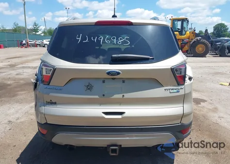 2017 Ford Escape Titanium from USA, damaged, VIN 1FMCU9J94HUB50180